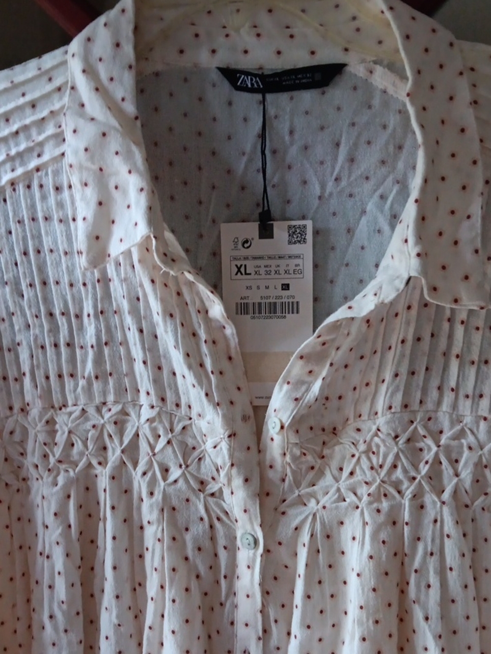 Zara NWT TUNIC DRESS XL